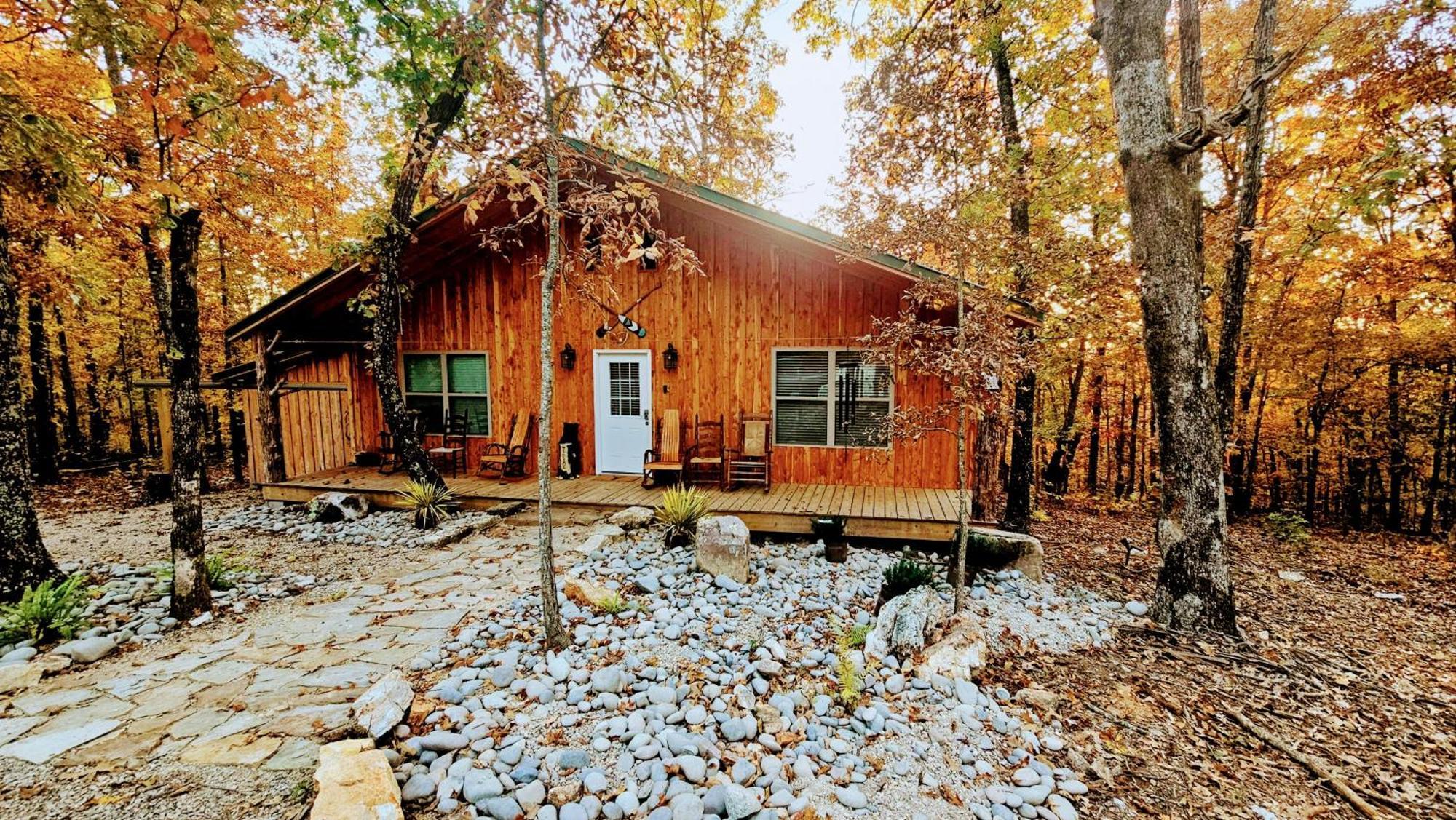 Hideaway Cabin Near Mammoth Springs, Ark Exteriör bild