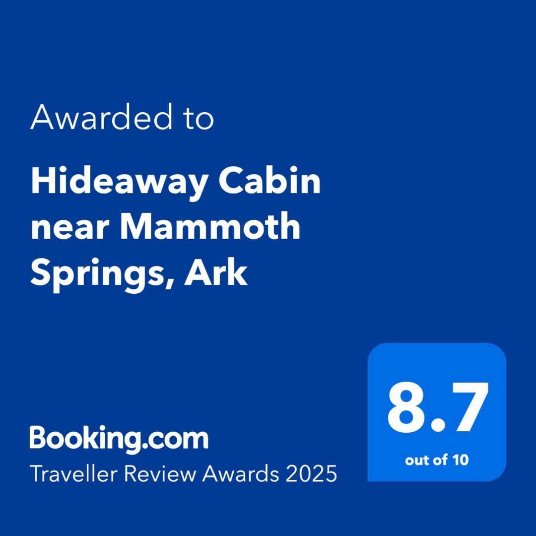 Hideaway Cabin Near Mammoth Springs, Ark Exteriör bild